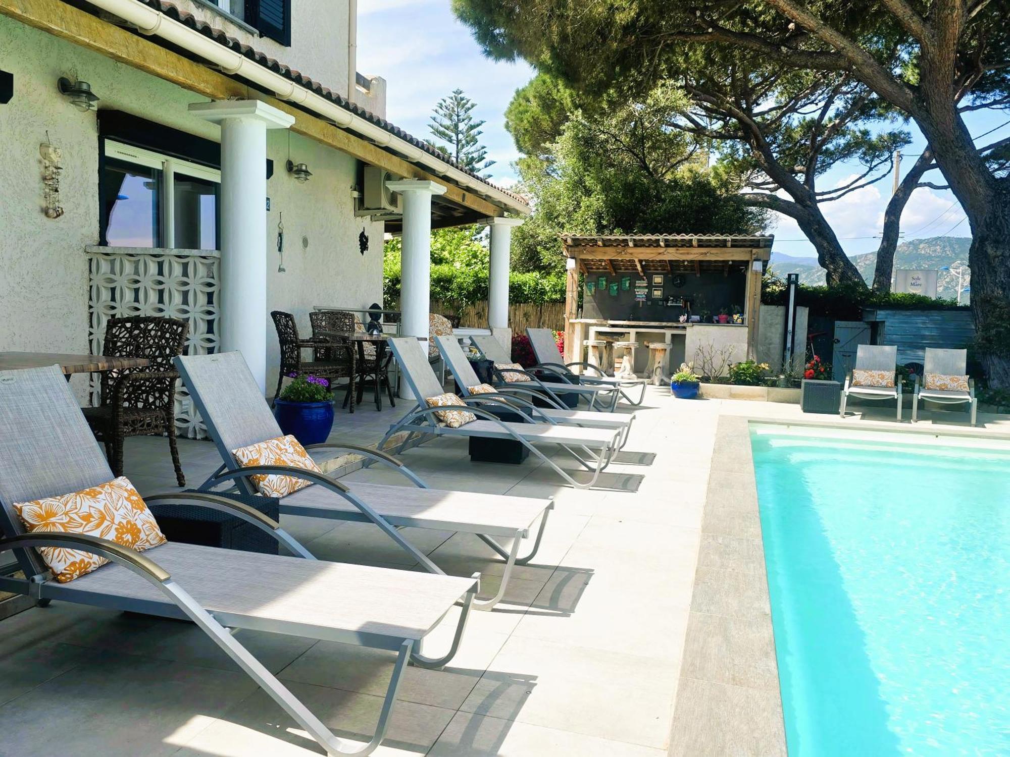 Appart Bleu Azur Saint-Florent  Kültér fotó